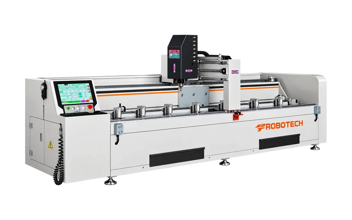 مركز تشغيل CNC لبروفايلات الألمنيوم من روبوتك