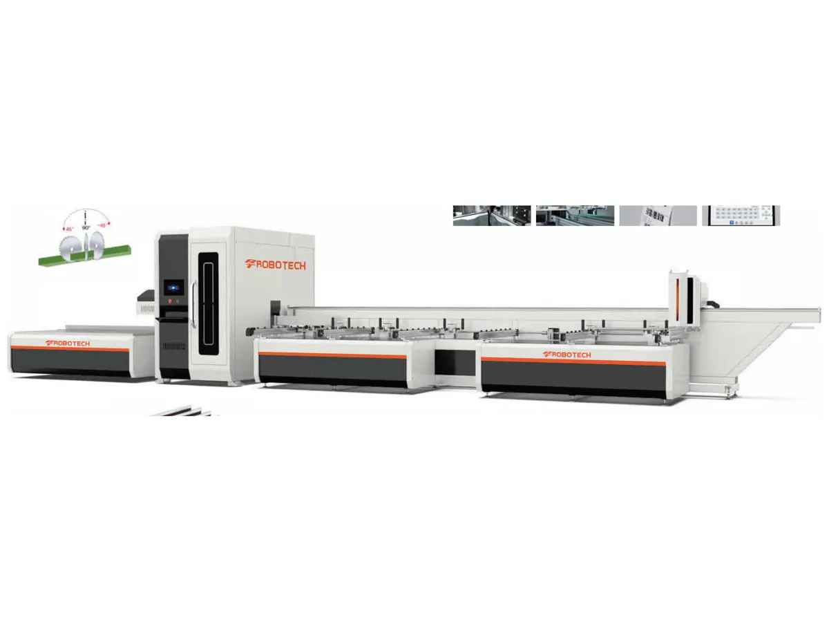 مركز قص CNC لبروفايلات الألمنيوم CLJZD-CNC-6600 من روبوتك