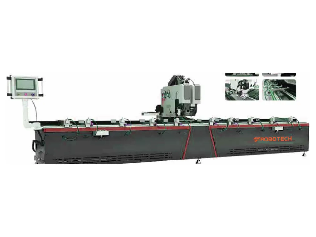 مكينة تربيط براغي وتخريم CNC لنوافذ uPVC CSKSZ-CNC-6000 من روبوتك
